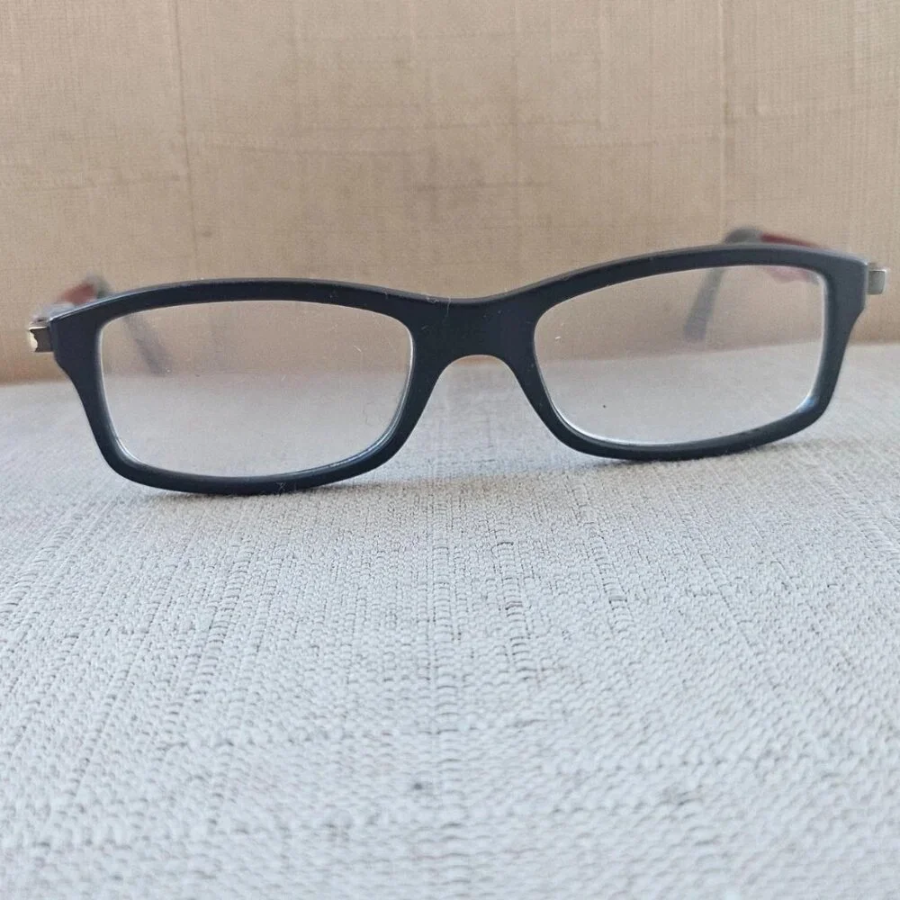 Ray-Ban Youth Kid Glasses Frame Black/Gray/Fuchsia Tone Eyewear RB1546 Eyeglass
